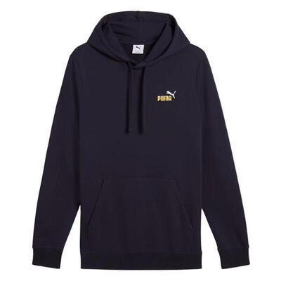 Heren ess 2 color small no 1 hoodie (zwart)