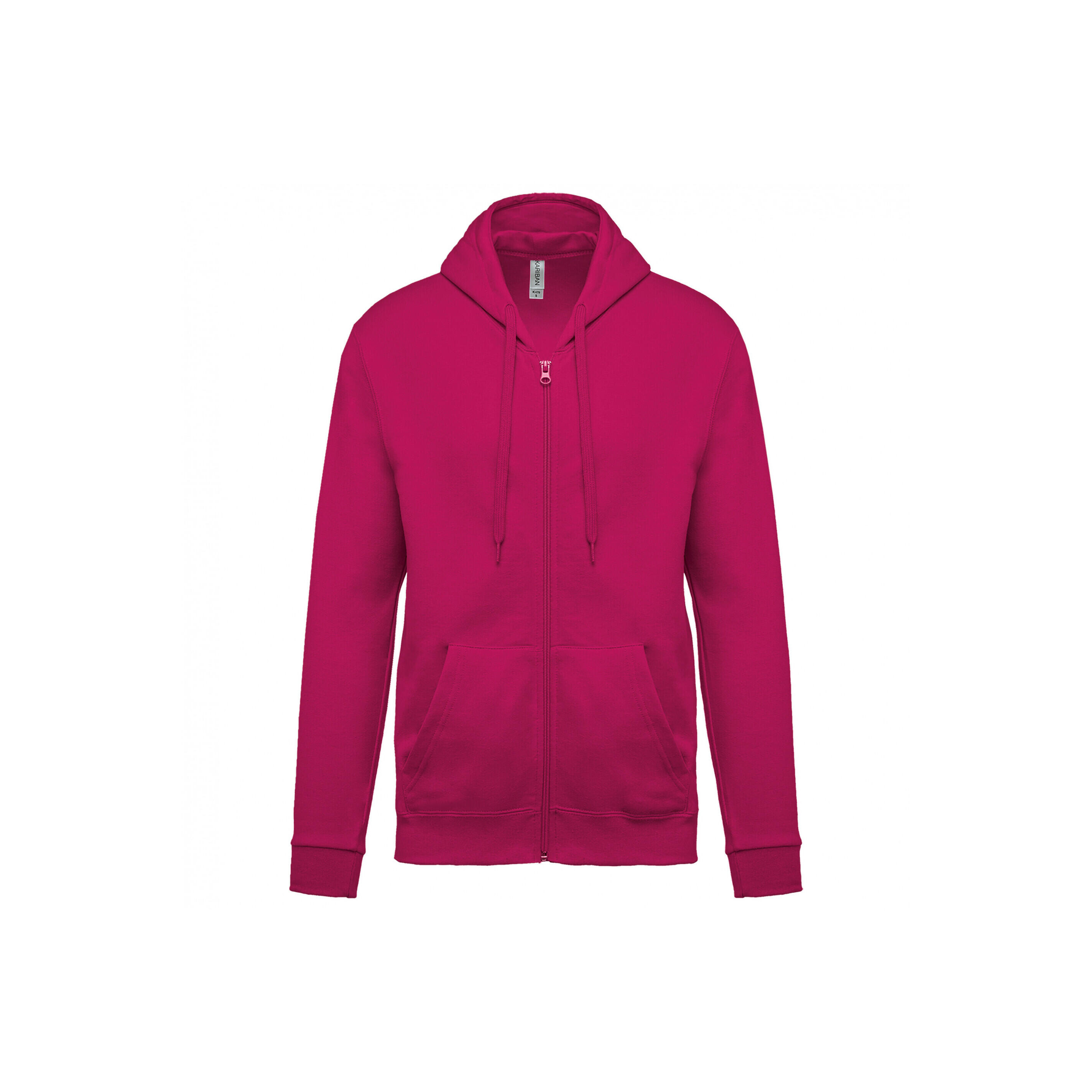 KARIBAN Hooded sweatshirt met rits Kariban