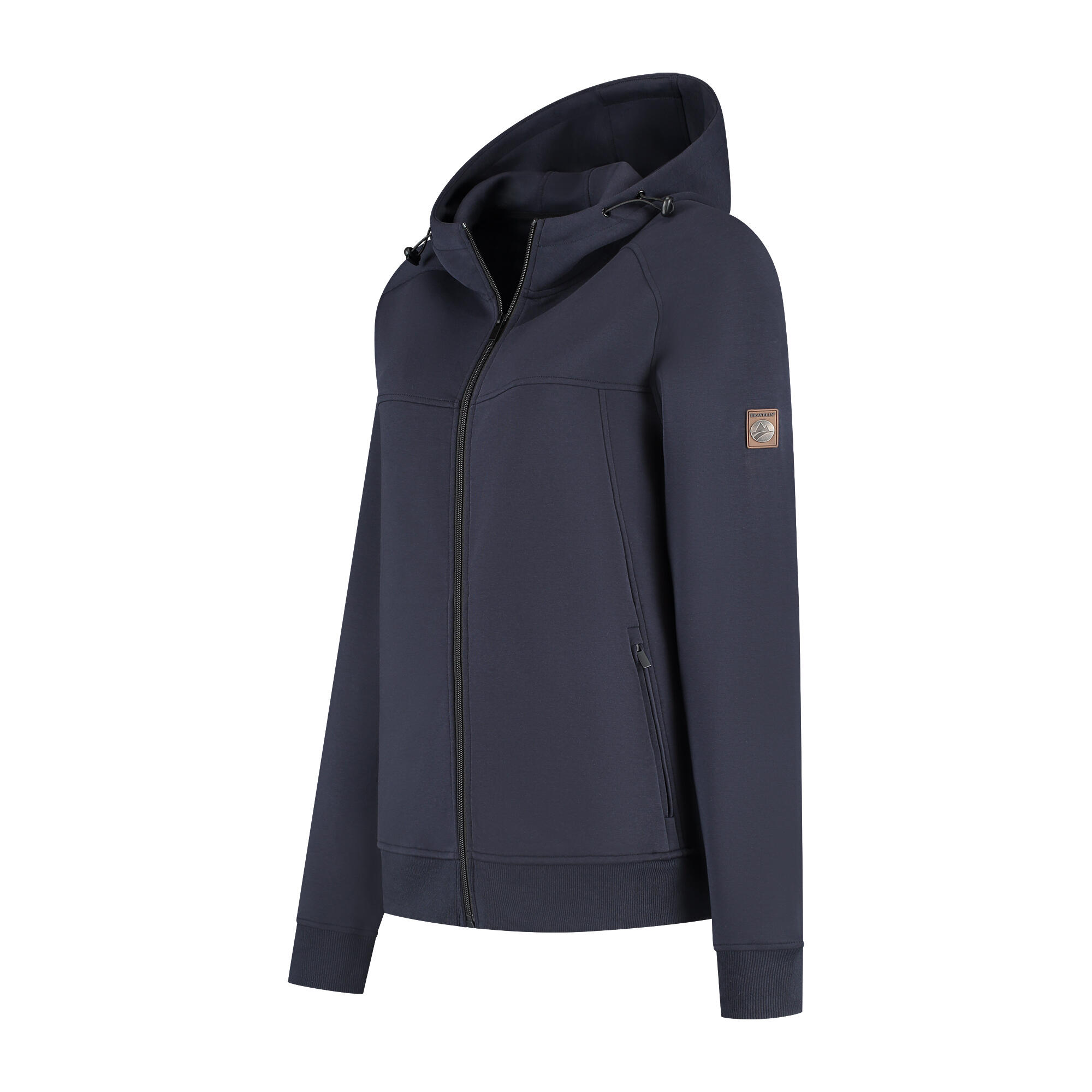 Stine Dames - Outdoorvest - Sweater - Navy 3/7