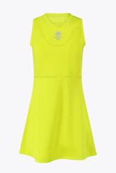 Robe à volants Osaka pour femme | Citron vert acidulé