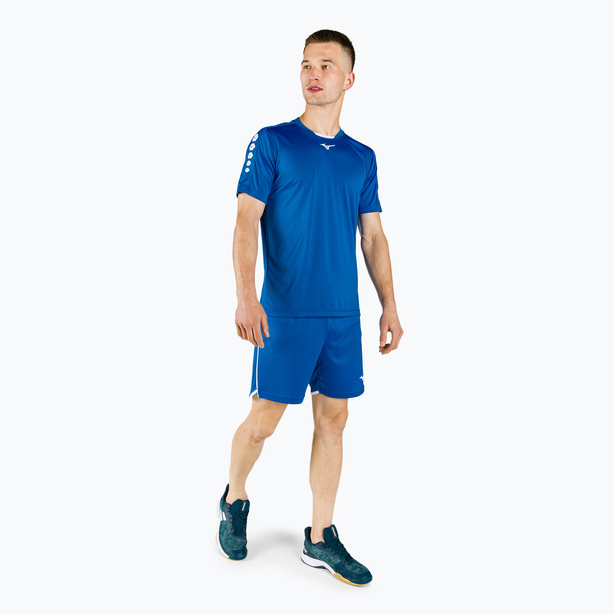 Koszulka treningowa męska Mizuno Soukyu niebieska 2/5