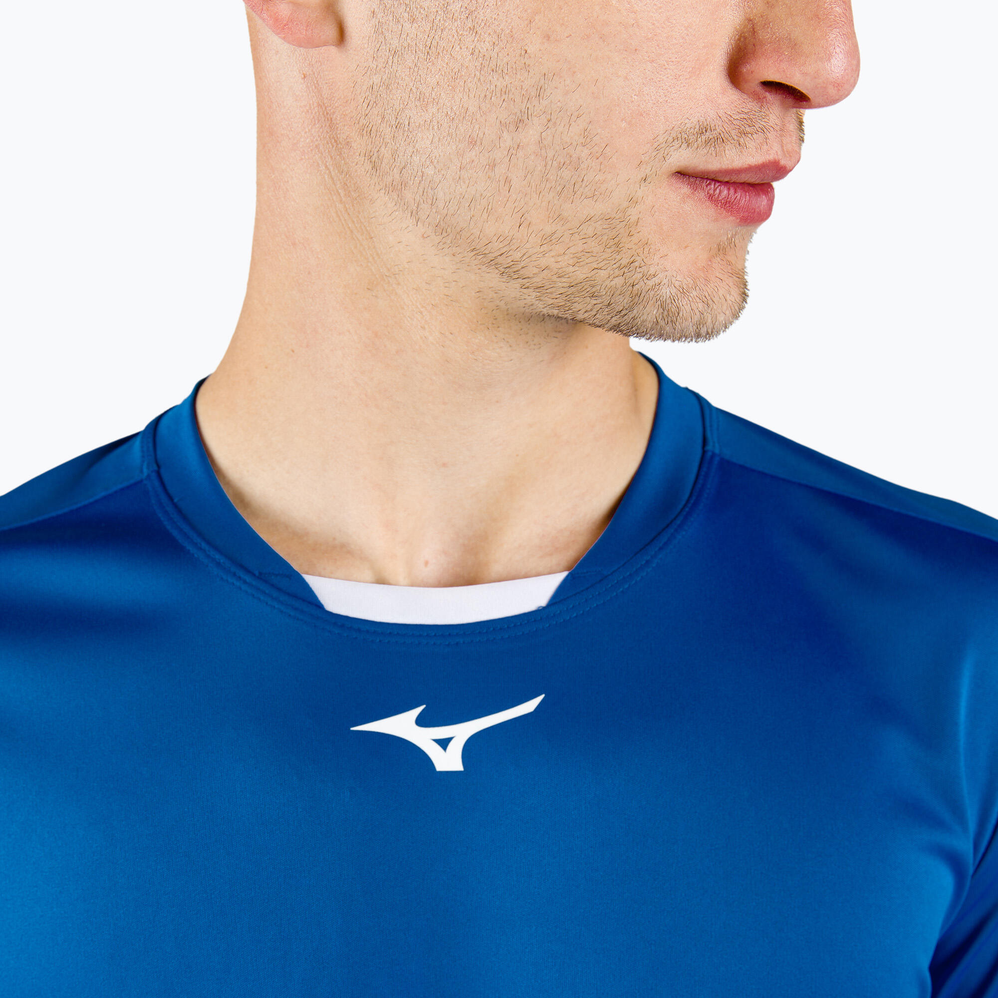 Koszulka treningowa męska Mizuno Soukyu niebieska 4/5