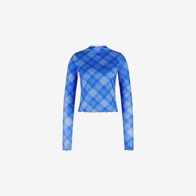 Dames premium rash guard top voor zwemmen, surfen & duiken - blauw