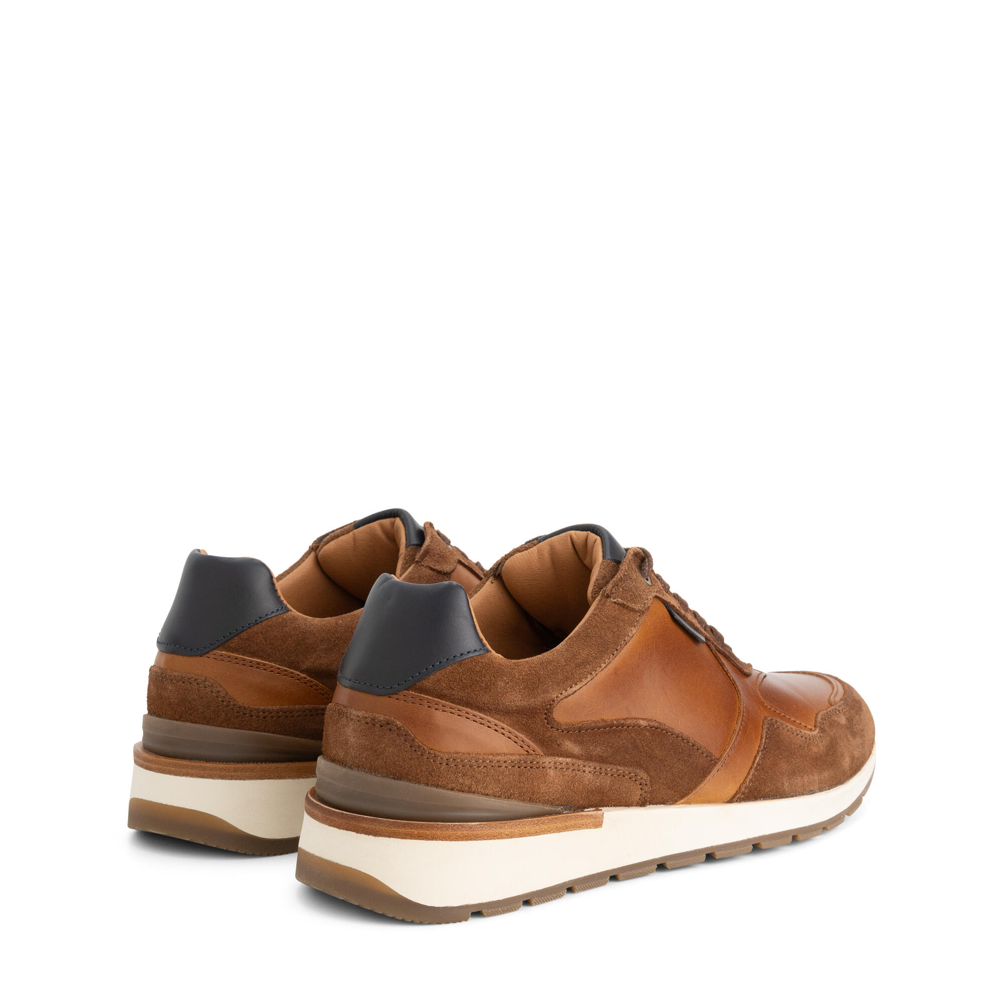 Zapatillas Dalton hombre - Cuero - Cognac 2/6