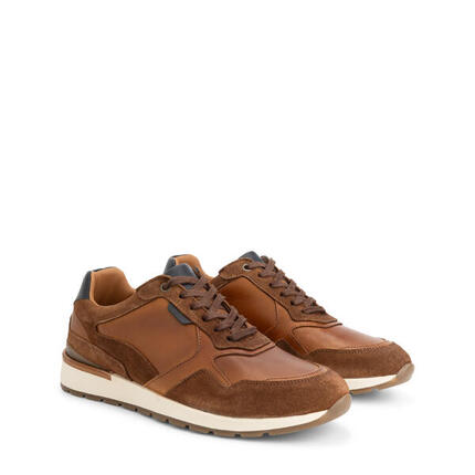 Dalton Men - Baskets - Cuir - Cognac