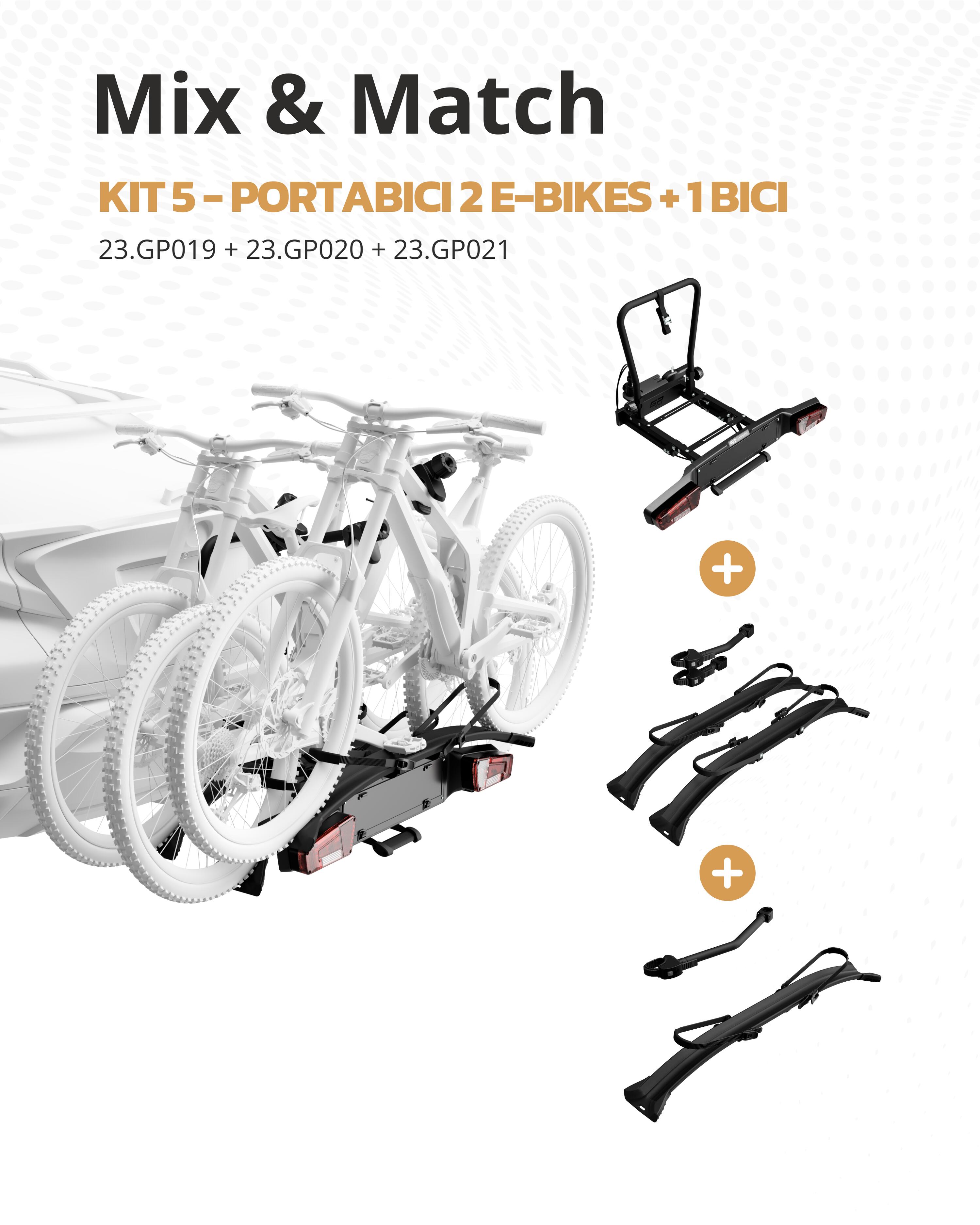 GP-Mix And Match KIT 5 E-bikes + Bici 5/5