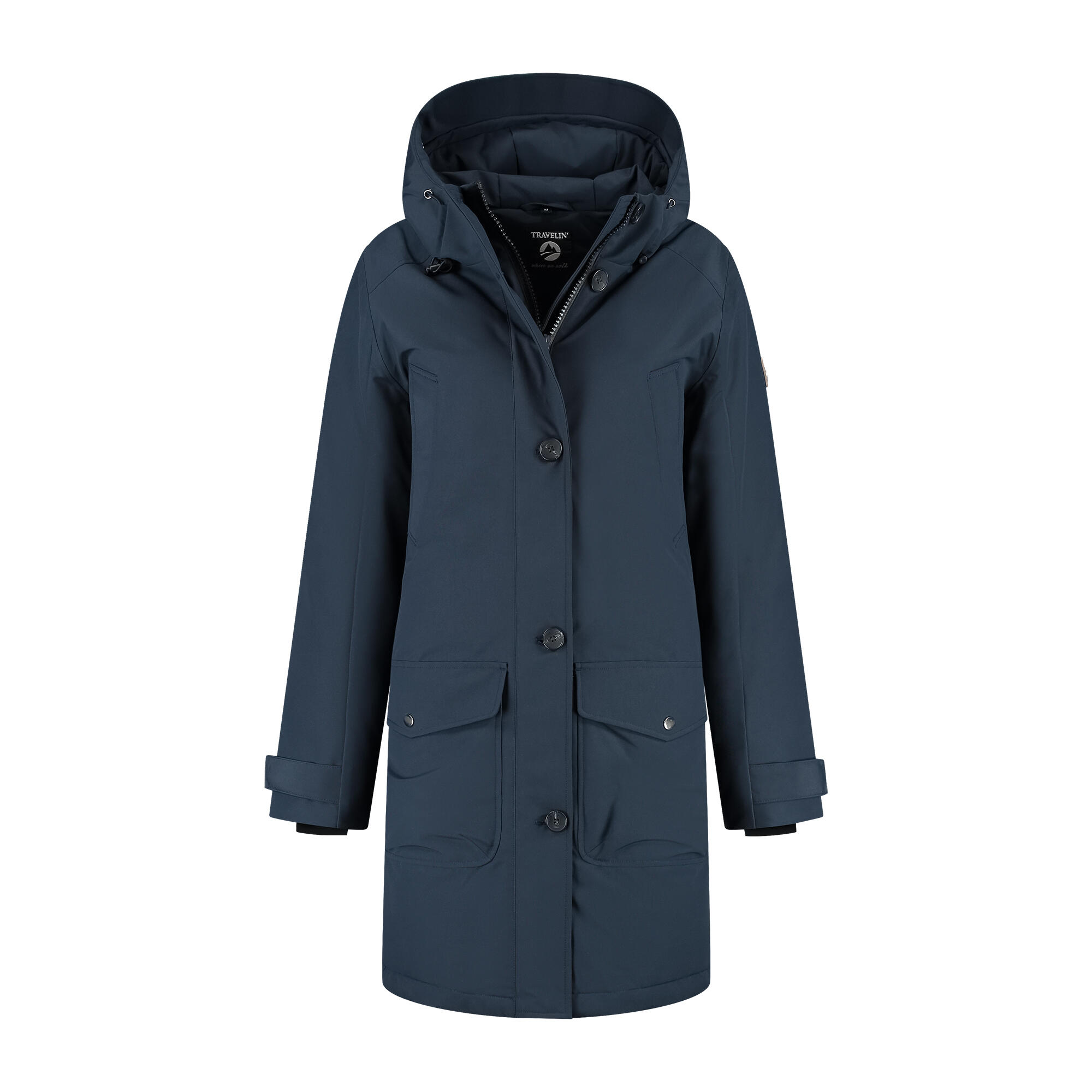 Ester Dames - Parka Winterjas - Waterdicht - Bruin 2/7
