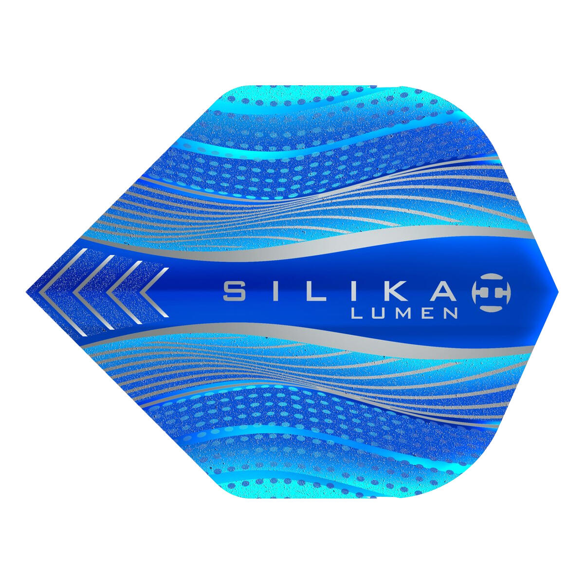 Plumas de Dardos Silica Lumen Packs de 3 Azul 3/4