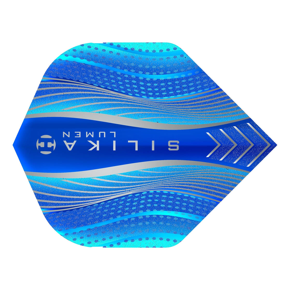 Plumas de Dardos Silica Lumen Packs de 3 Azul 2/4