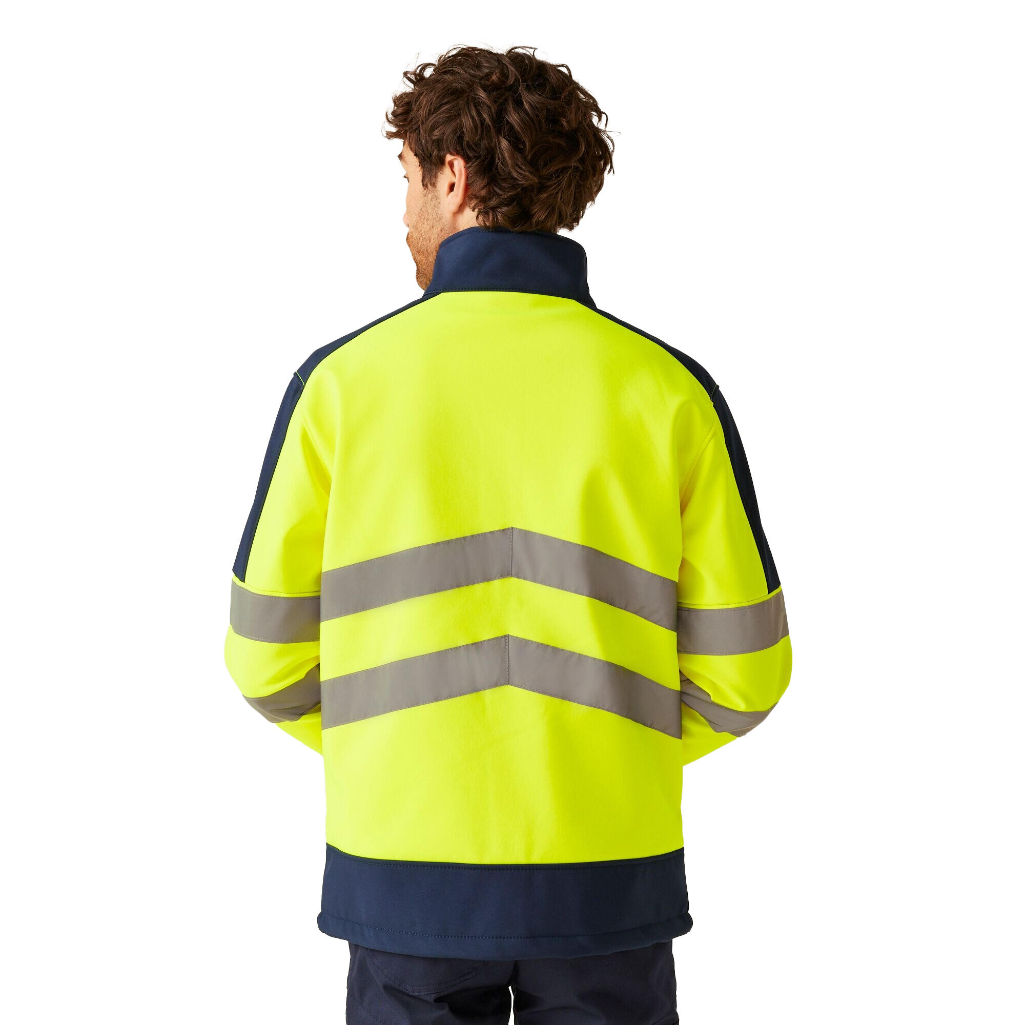 Regatta Veste Softshell XPRO Homme (Noir / Jaune) 3/5