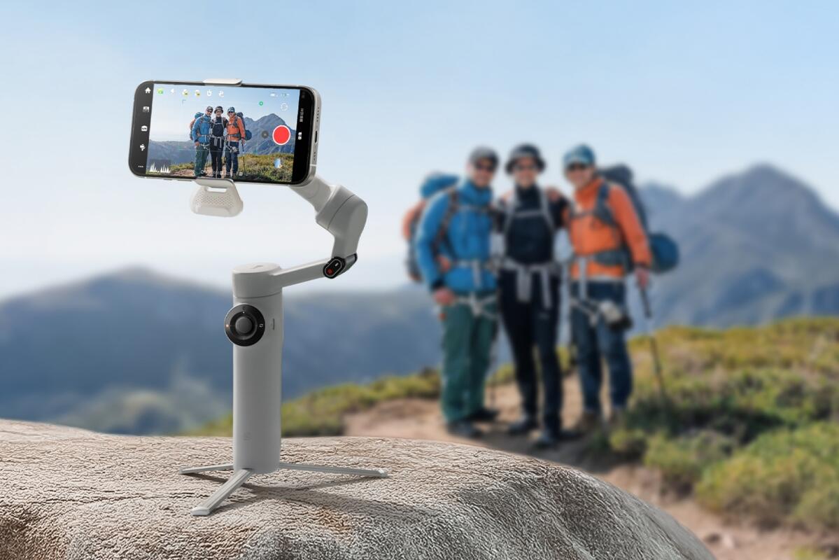 Stabilisateur Insta360 FLOW 2 AI Standard Bundle Stone Gris 4/7