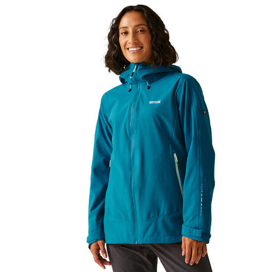 Veste Imperméable OKARA Femme (Bleu / Bleu Clair Pastel)
