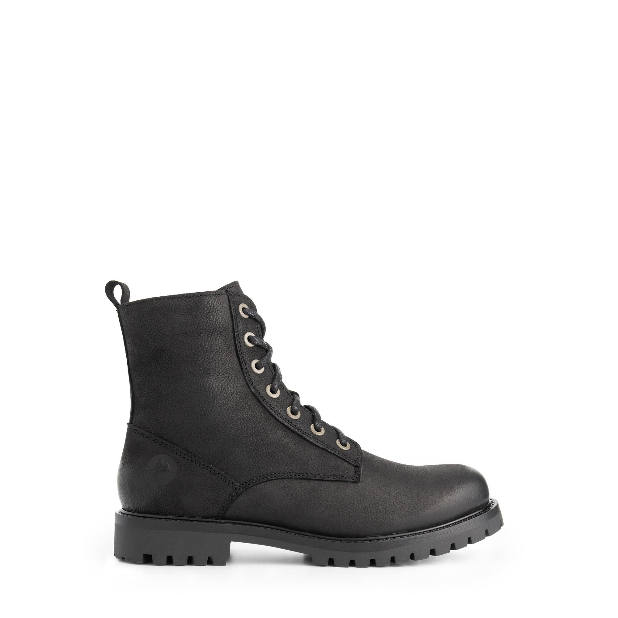 Akland Homme - Bottines à lacets - Nubuck - Fermeture éclair - Noir 3/6