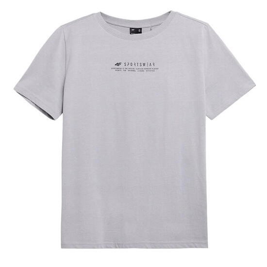 Camiseta H4Z22TSD01927S para Mujer Gris