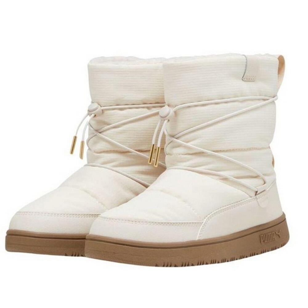Womens/Ladies Snowbae Snow Boots (White)