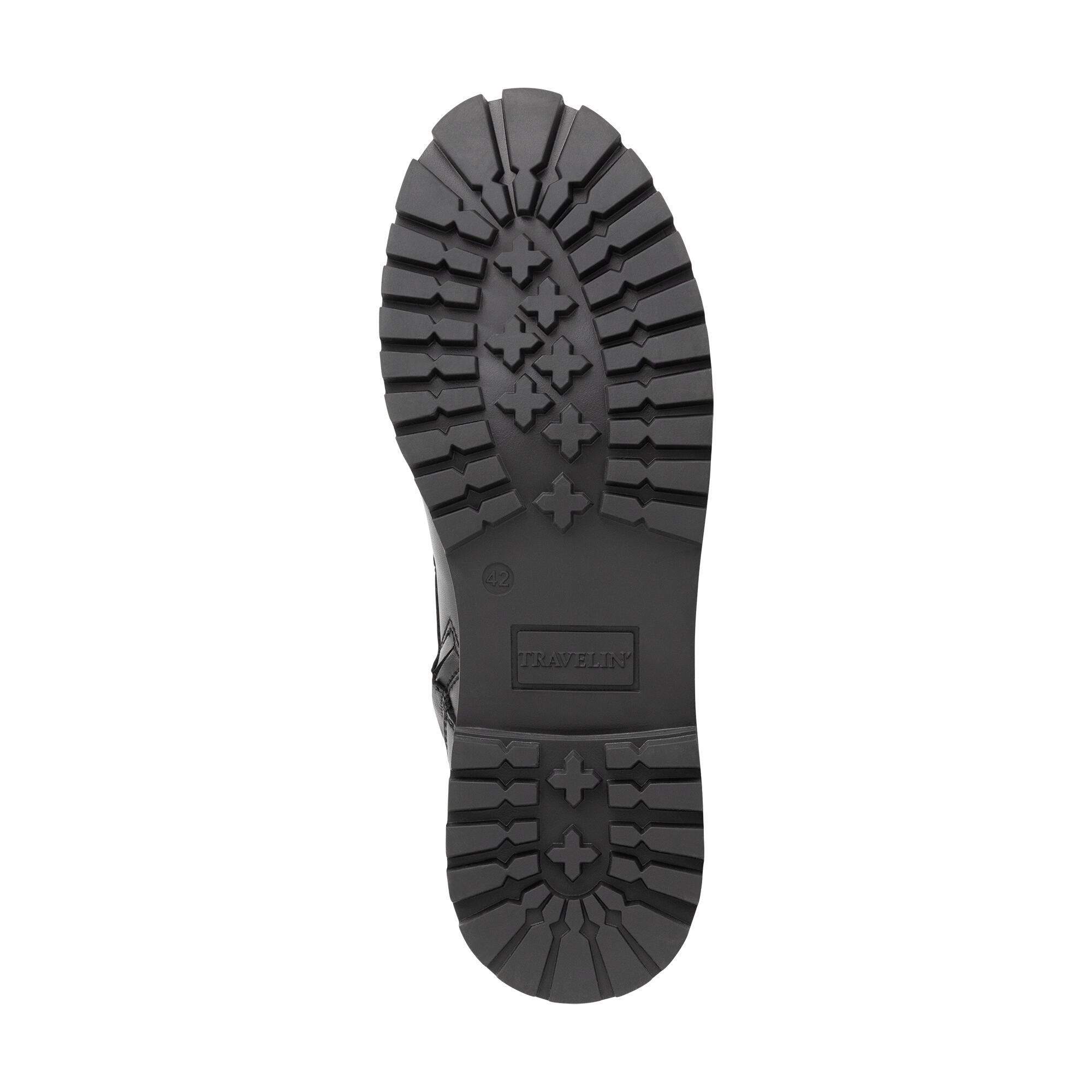 Karhamn Heren - Veterboots - Leer - Zwart 5/6