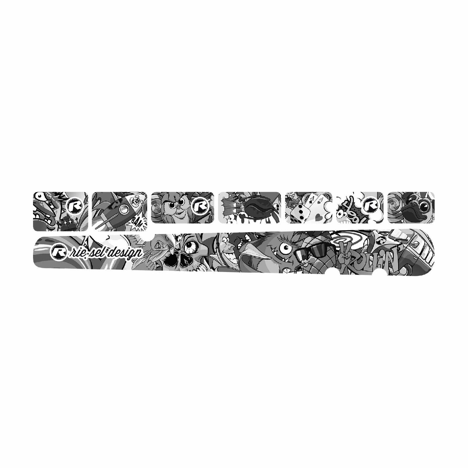 Kit di protezione della base Riesel Design Chain:Guard Stickerbomb Eyecatcher 2/2