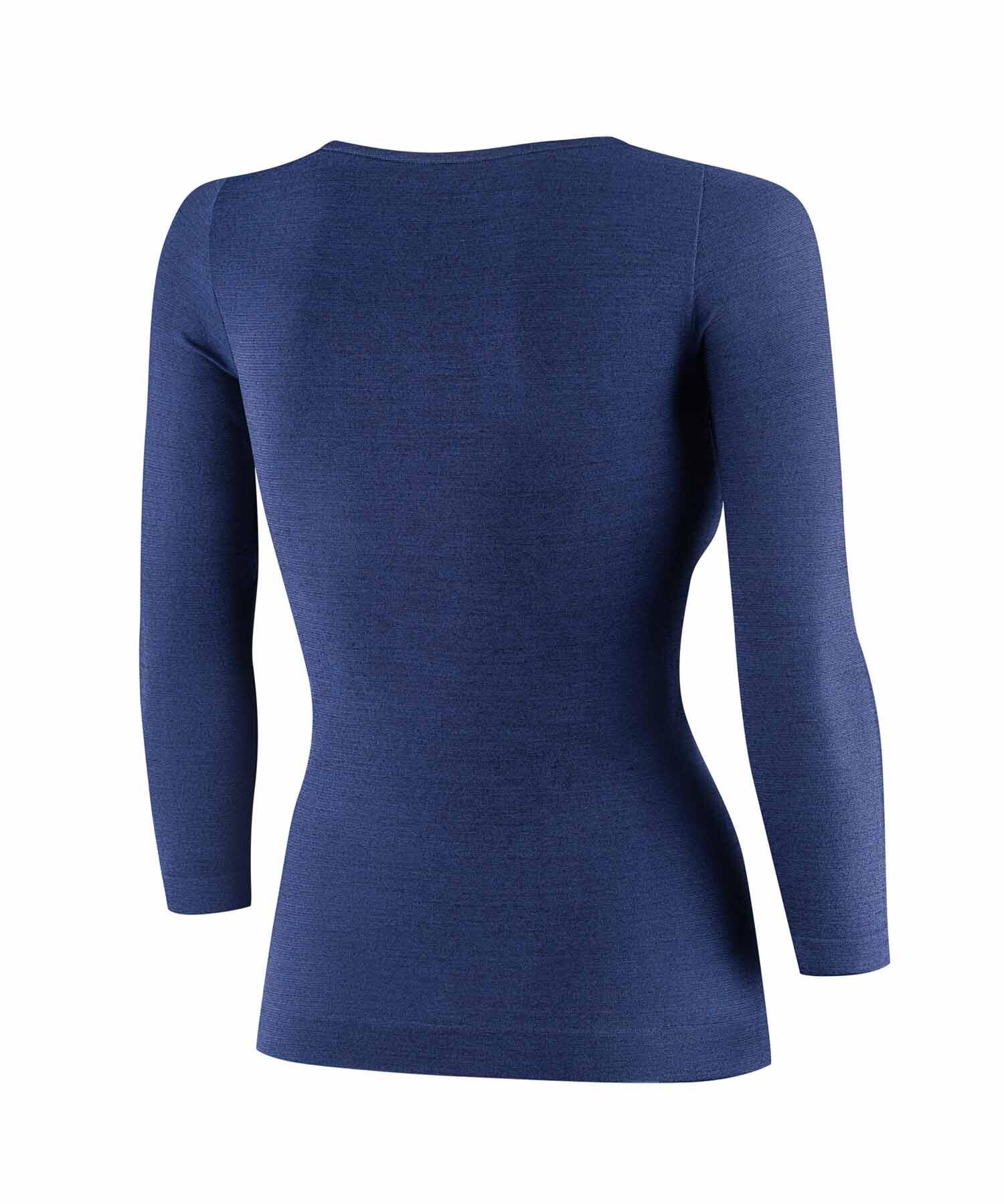 Koszulka damska rękaw 3/4 z wełną Brubeck COMFORT MERINO 4/5