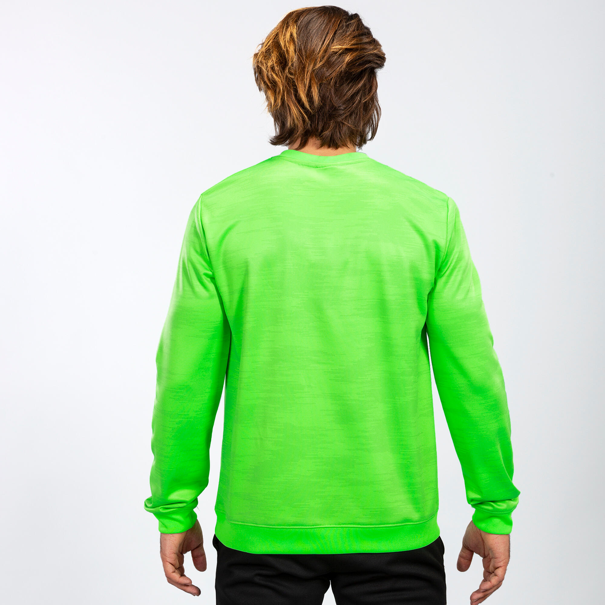 Sudadera Hombre Joma Grafity verde flúor 3/5
