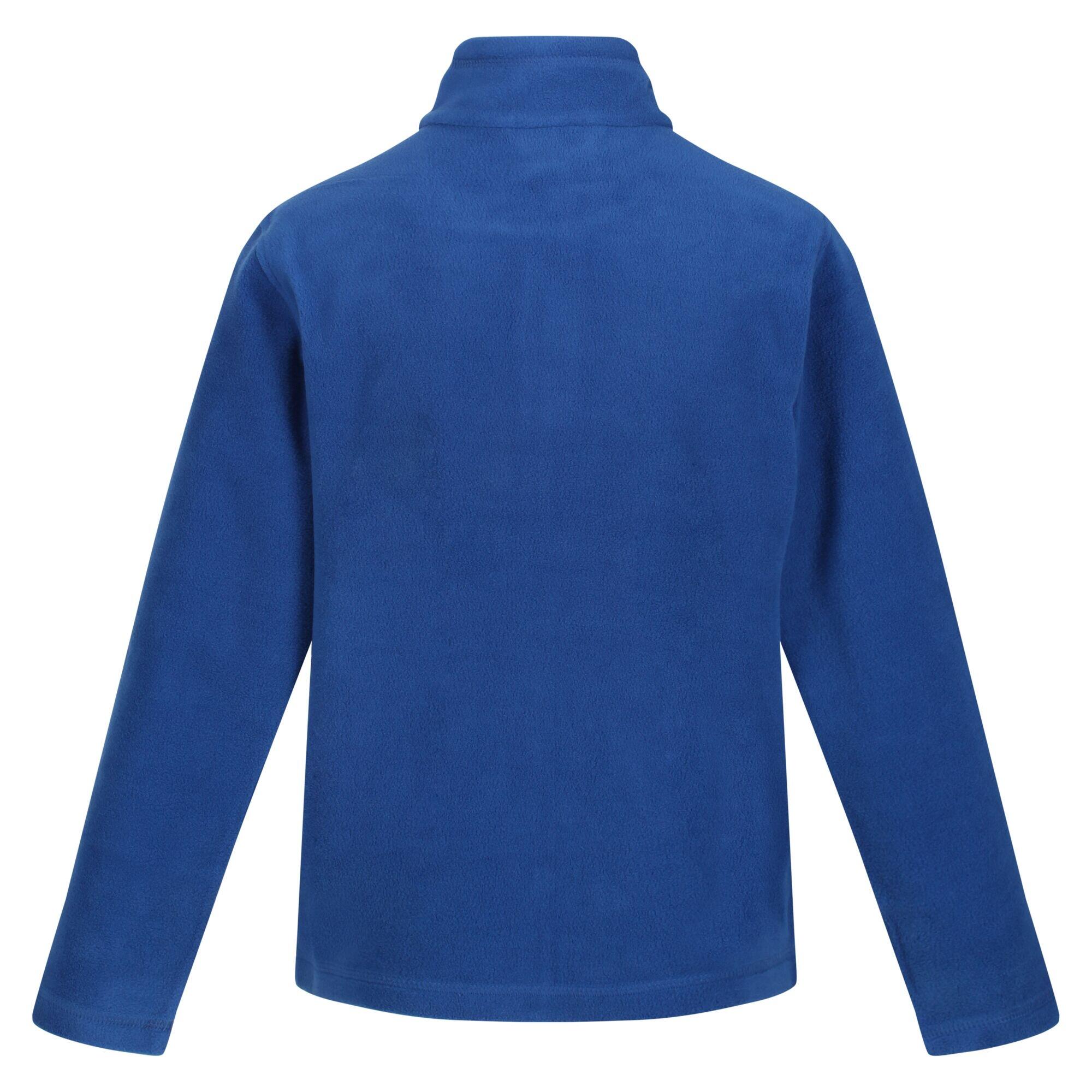 Fleece met volledige rits voor kinderen (Koningsblauw) 2/4
