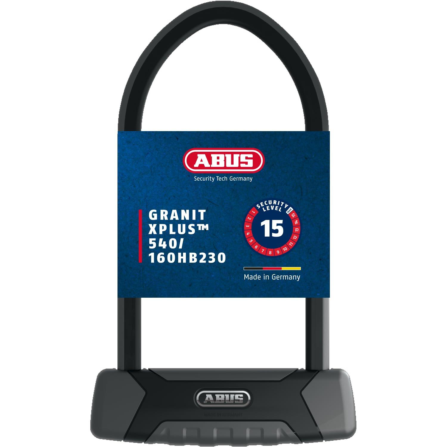 Abus - Antivol U Abus Granit Xplus 540/160hb230 + Ush540 - Verrou - Marron|noir - 90 - Decathlon