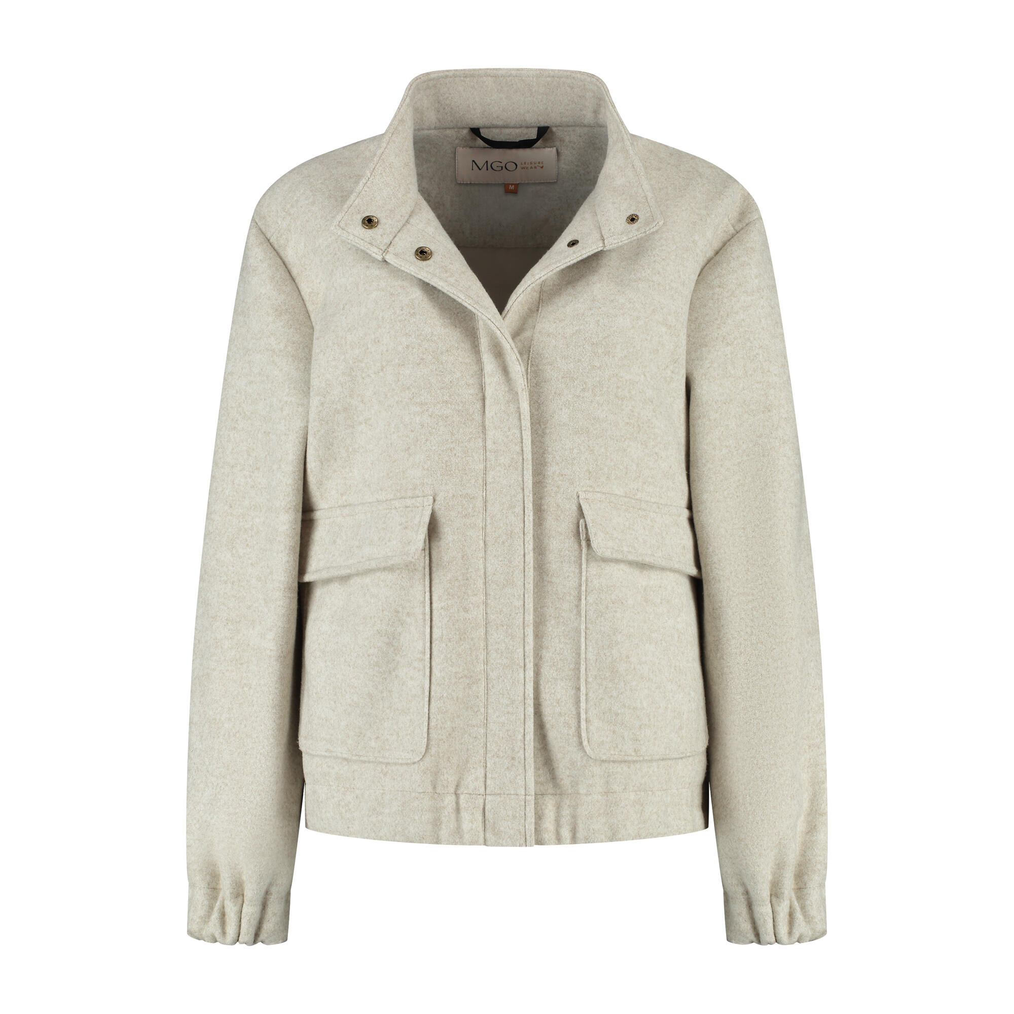 Mgo - Mgo Caro Femmes - Veste Légère - Aspect Laine - Sable - Pull - Beige - Decathlon