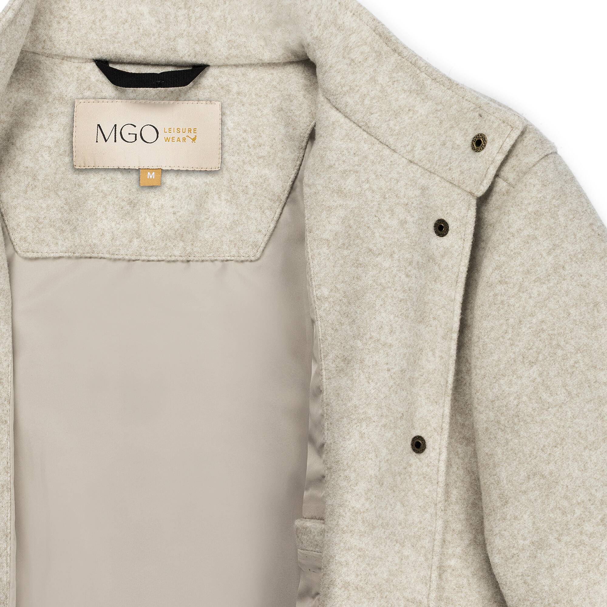 Caro Femmes - Veste légère - Aspect laine - Sable 7/7