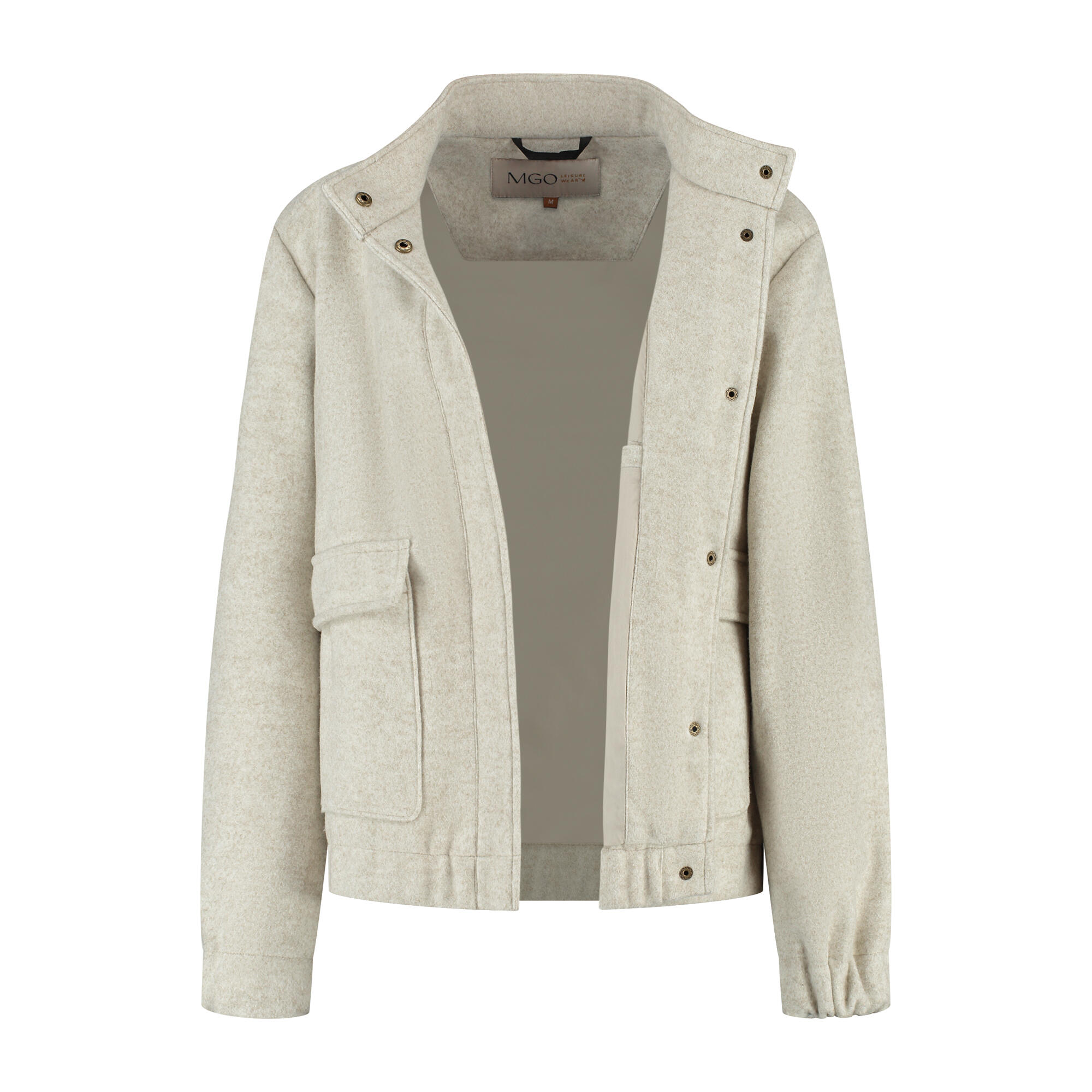 Caro Femmes - Veste légère - Aspect laine - Sable 6/7