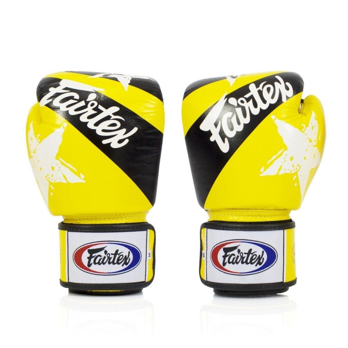 Boxhandschuhe Fairtex BGV1 – Nation Print – Gelb – 16 oz 2/4