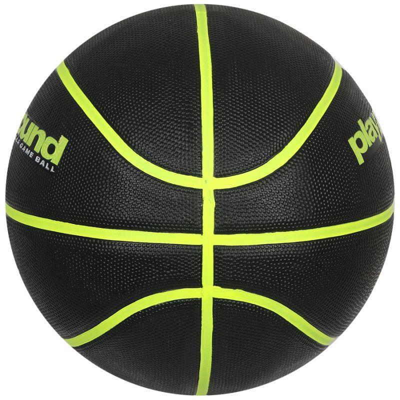 Ballon De Basket Extérieur PLAYGROUND (Noir) 3/4