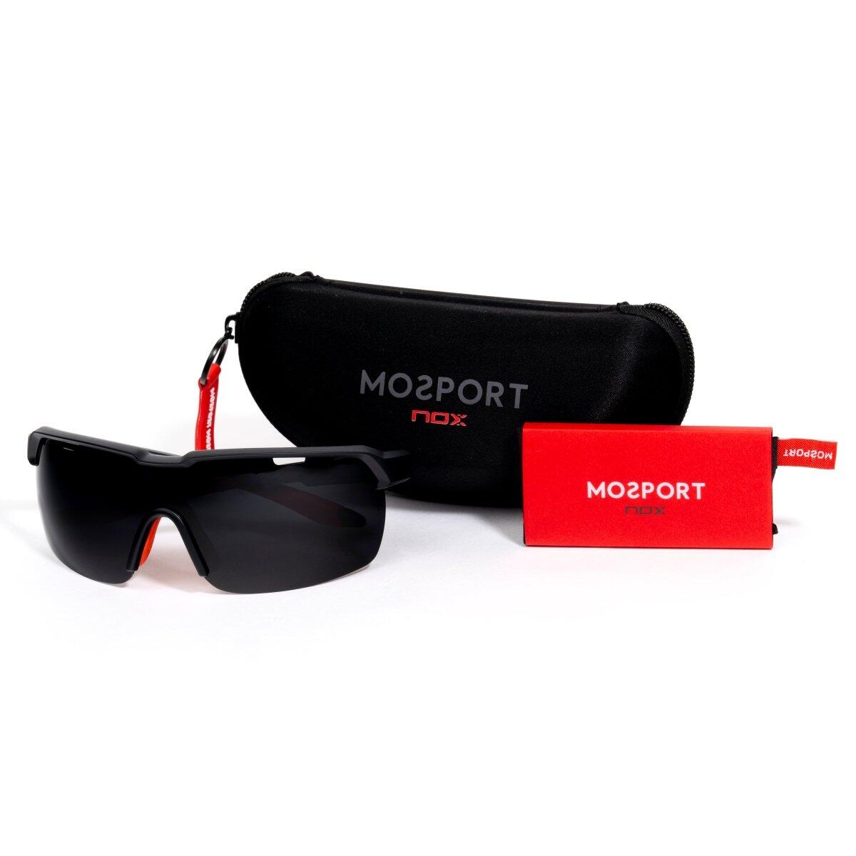 Gafas Deportivas NOX/MO FIGNON Tempo Negro/Rojo 5/5