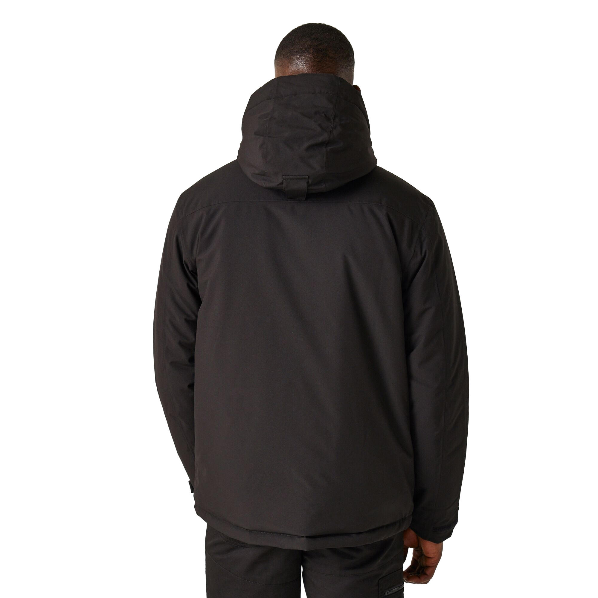 Veste Imperméable Homme (Noir / Vert Citron) 3/5