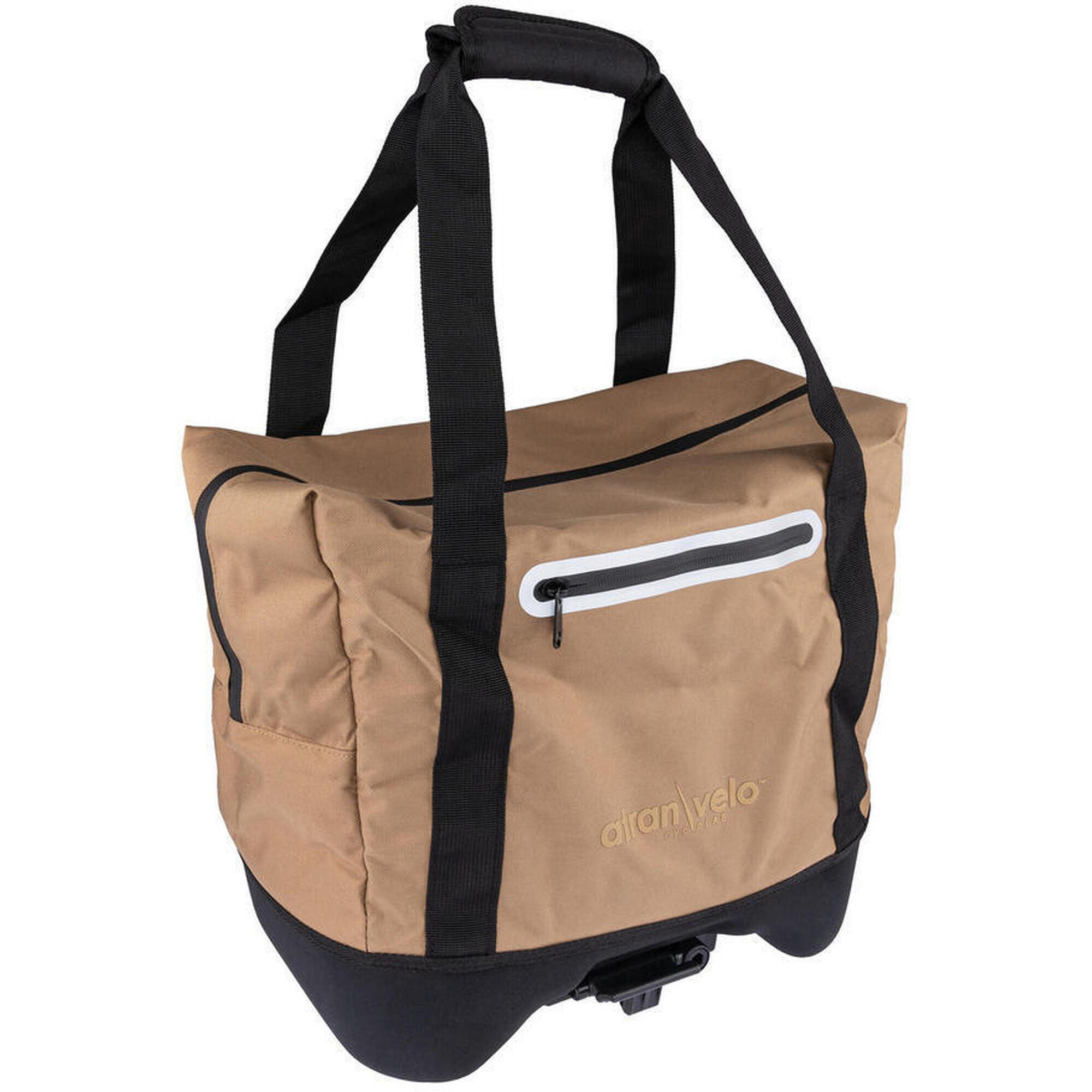 Atran Velo - Système - Sacoche De Porte-bagages   « Beat Top Bag » , Marron - Panier Vélo - Marron - Decathlon
