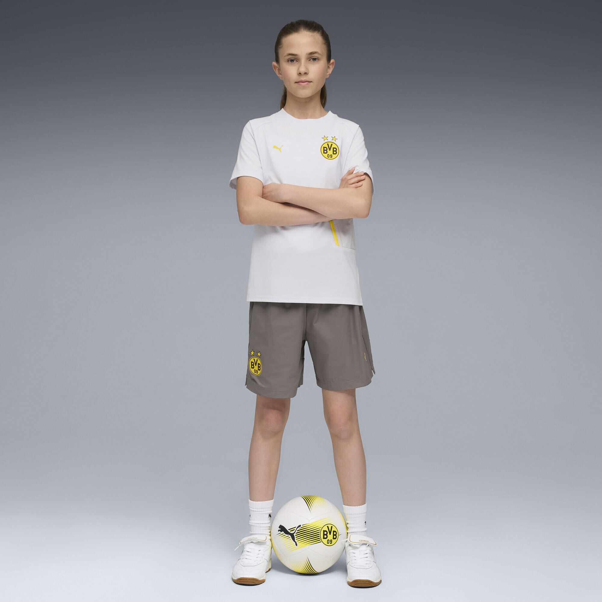 Borussia Dortmund PUMATECH Relaxed Shorts Jugendliche PUMA 4/6
