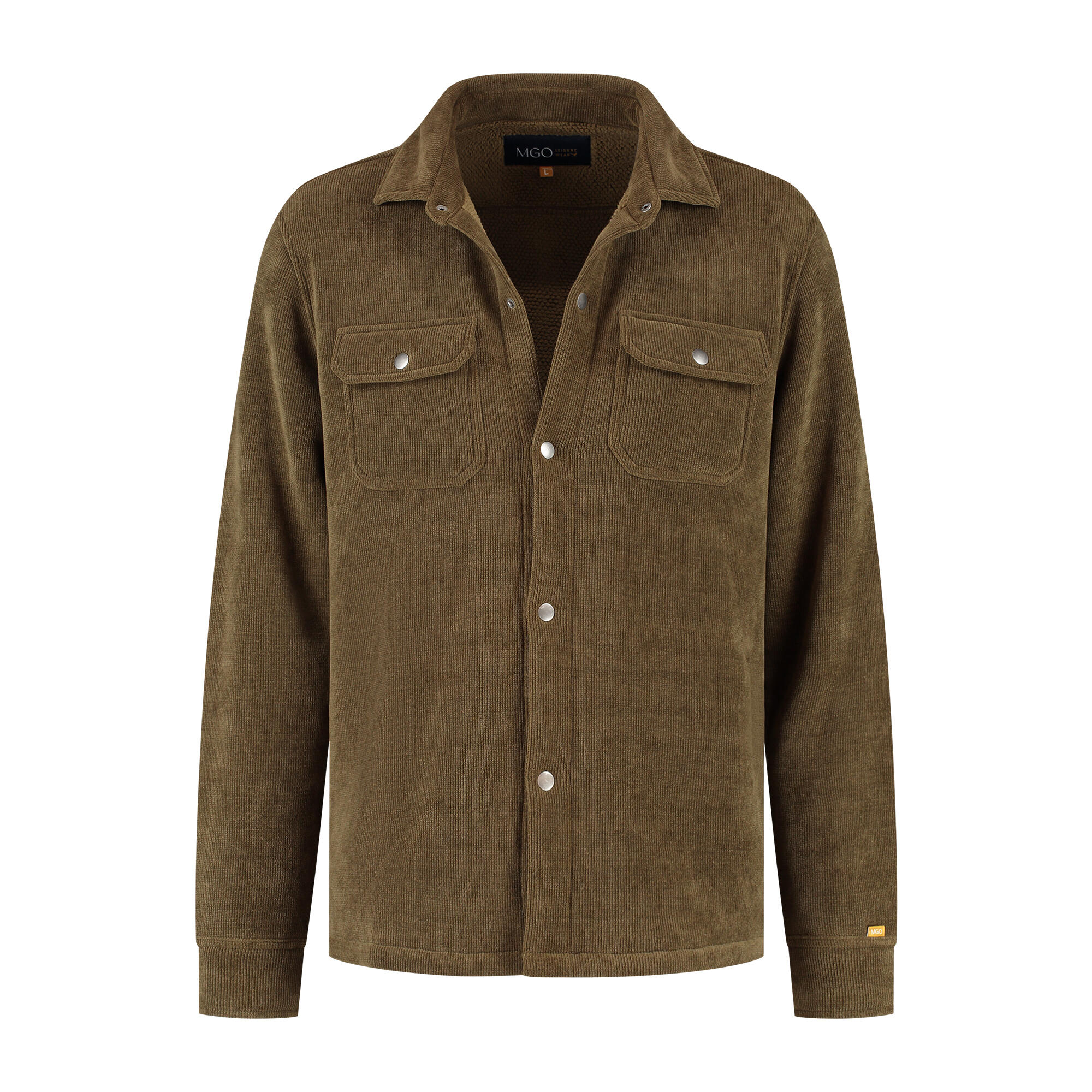Mgo - Mgo Zain Homme - Surchemise - Cardigan En Polaire - Marron Foncé - Surchemise - Marron - Decathlon