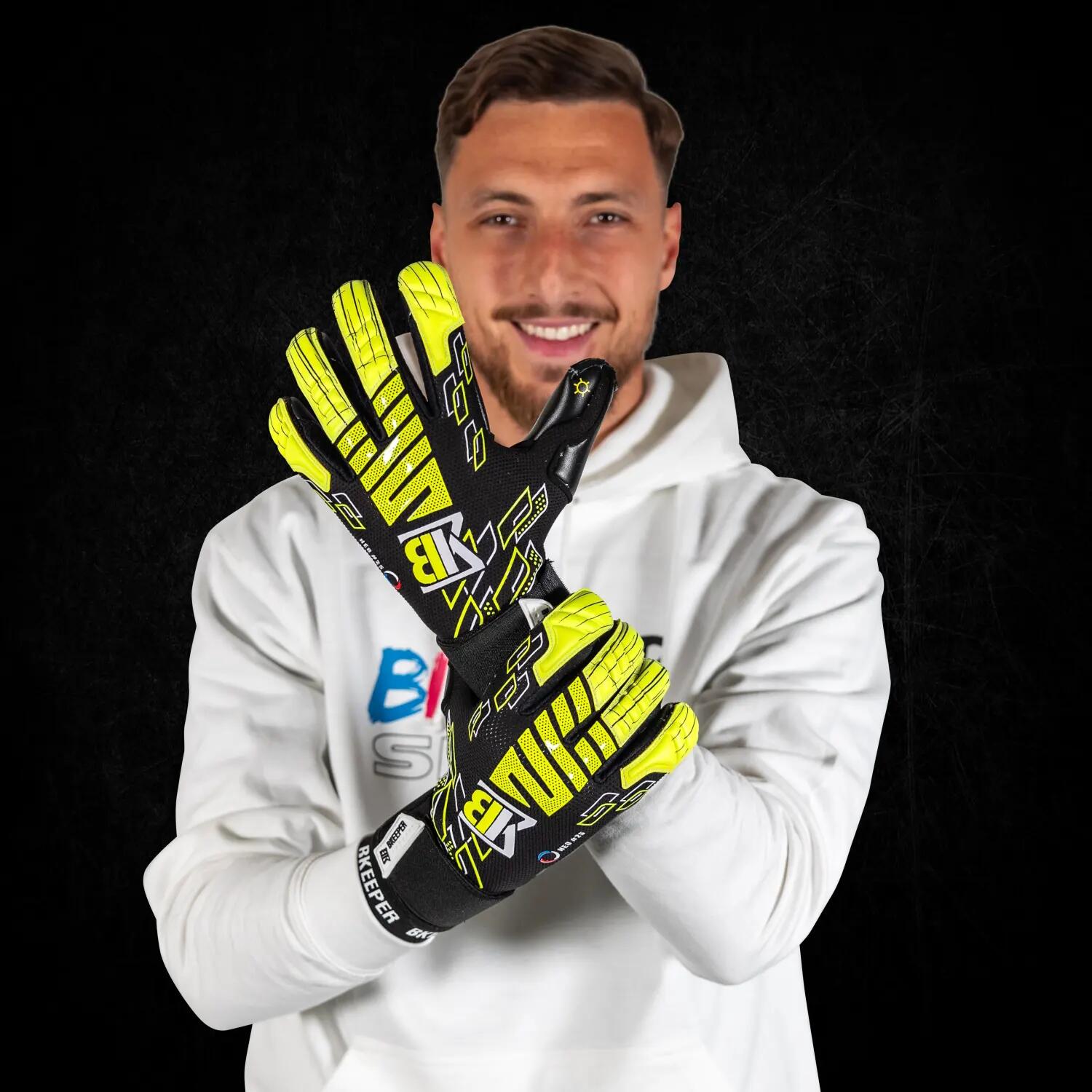Guantes de portero negros NEO #25 5/8
