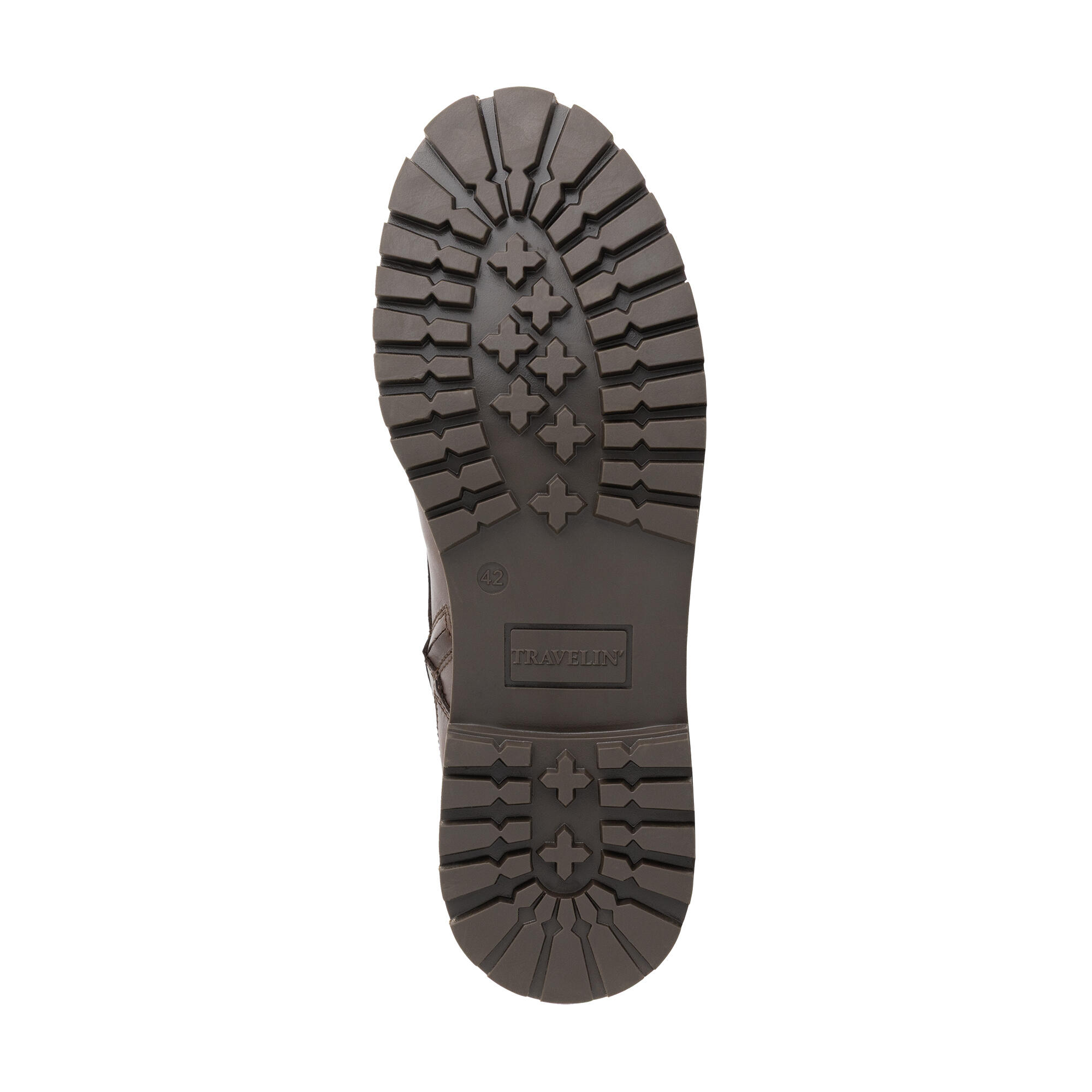 Kvaloya Heren - Veterboots - Leer - Donkerbruin 5/6