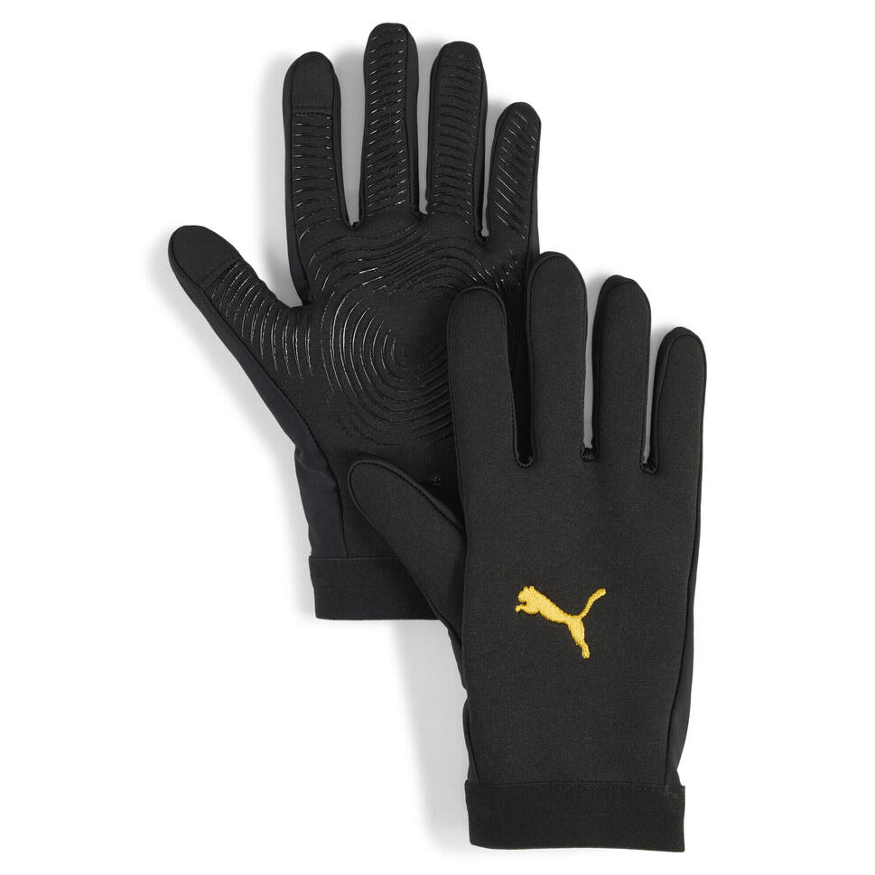 Rękawice zawodnika z pola Borussia Dortmund PUMA Black Faster Yellow