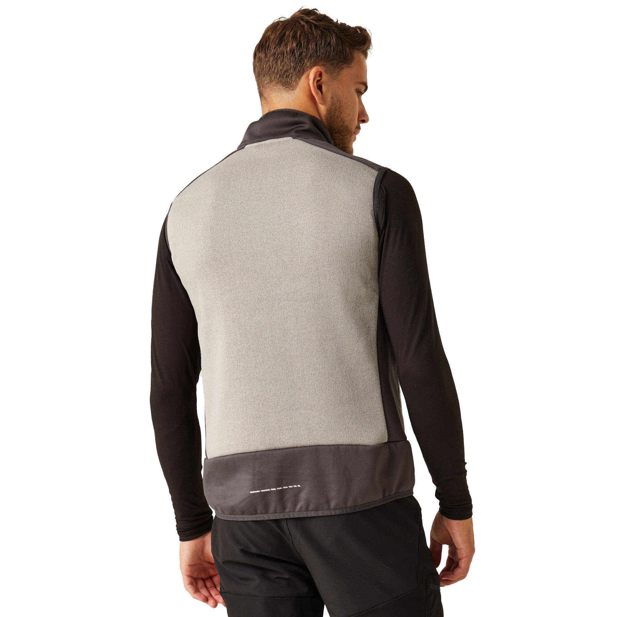 Weste für Herren Mineral-Grau/Asche 4/5