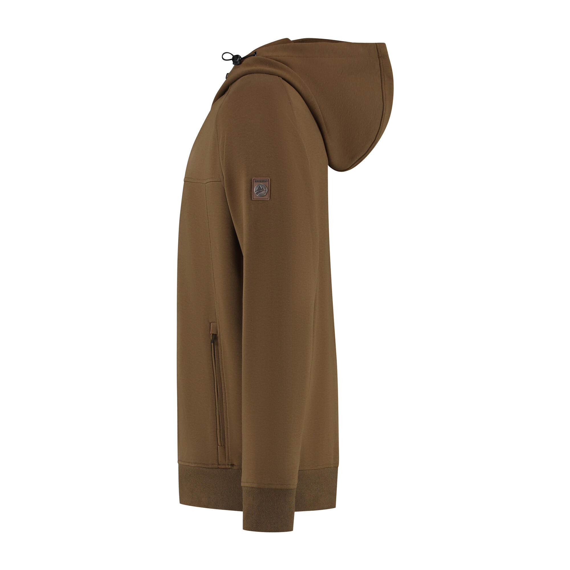 Steffen Homme - Cardigan à capuche - Sweat - Marron 4/7