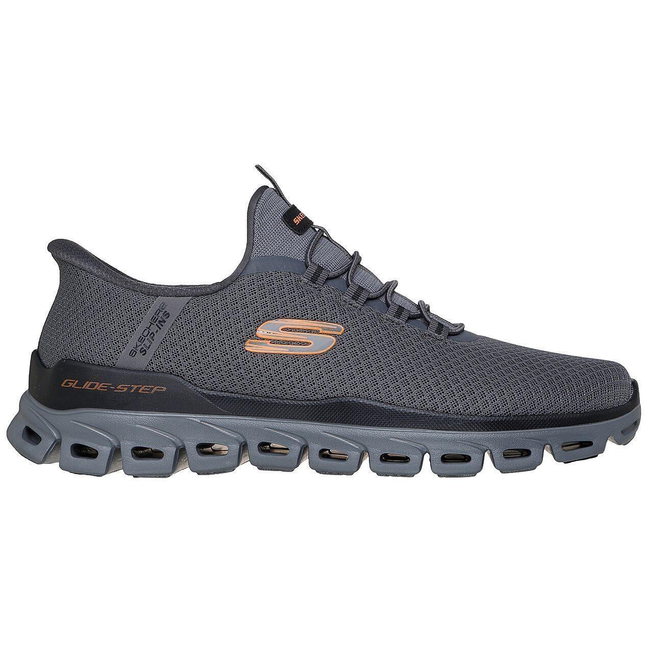 Baskets Skechers Glide-step - Noxus, Gris, Hommes 3/6