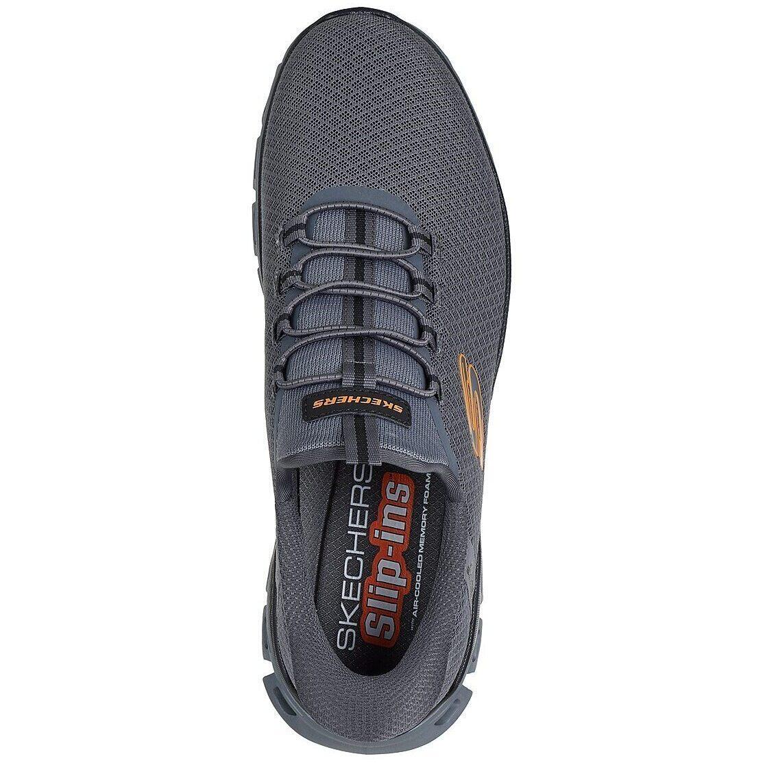 Baskets Skechers Glide-step - Noxus, Gris, Hommes 2/6