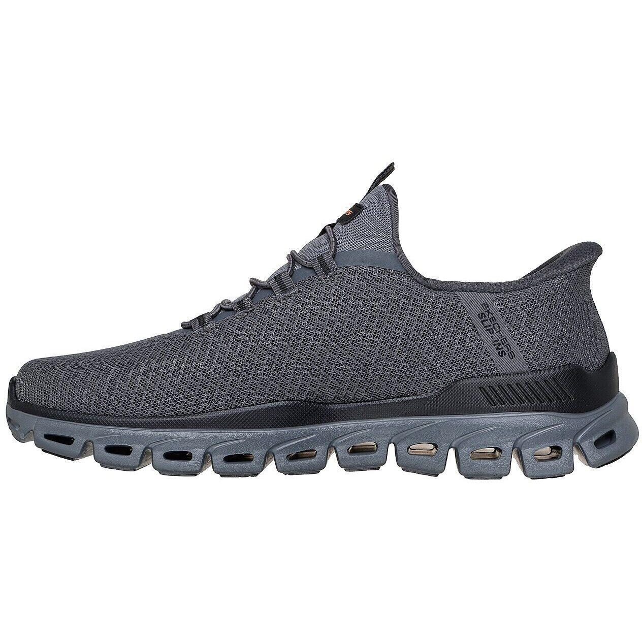 Baskets Skechers Glide-step - Noxus, Gris, Hommes 5/6