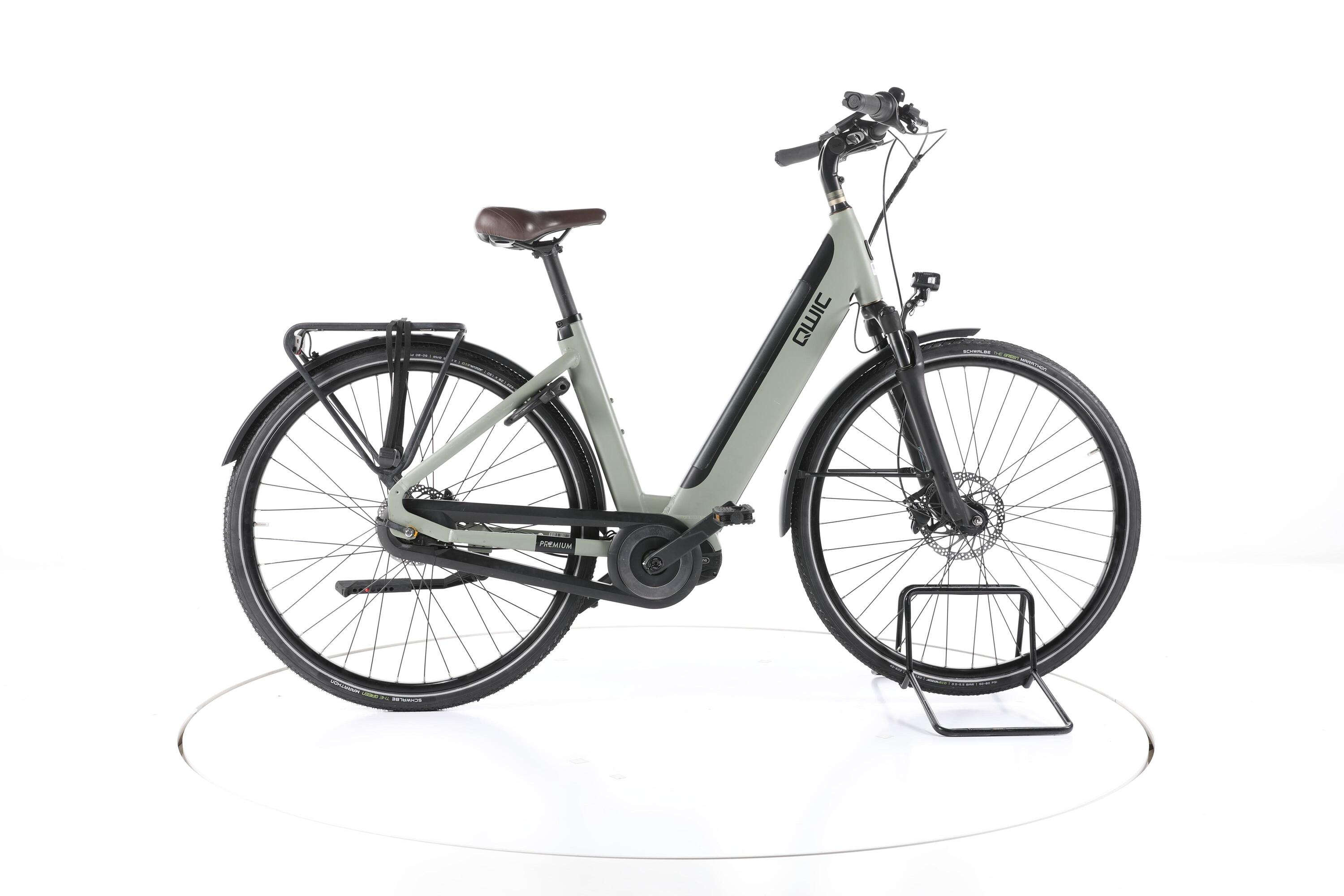 QWIC Tweedehands - QWIC iMN7+ City E-Bike Lage instap - Goed
