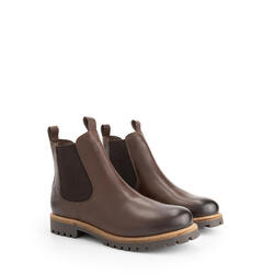Nodeland Homme - Bottines Chelsea - Cuir - Marron foncé