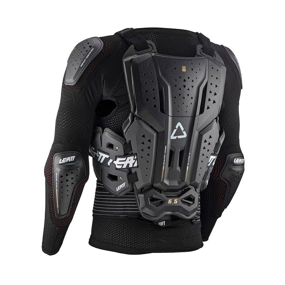 Plastron Graphene gilet protection VTT schwarz coque rigide 6/7