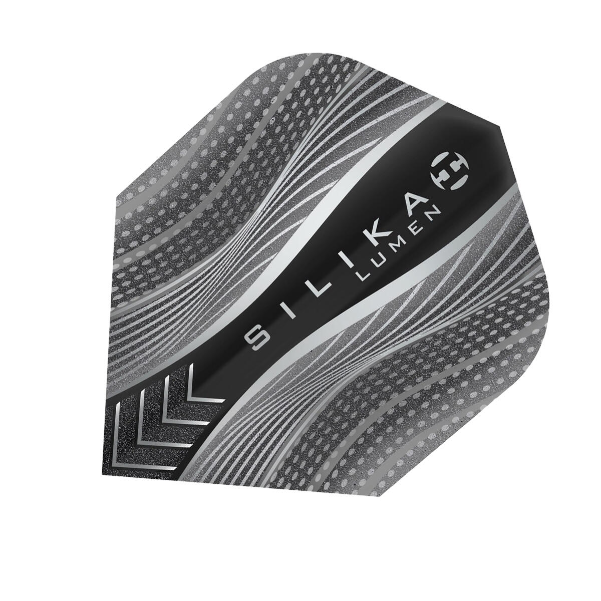 Plumas de Dardos Silica Lumen Packs de 3 Negro, Gris 4/4