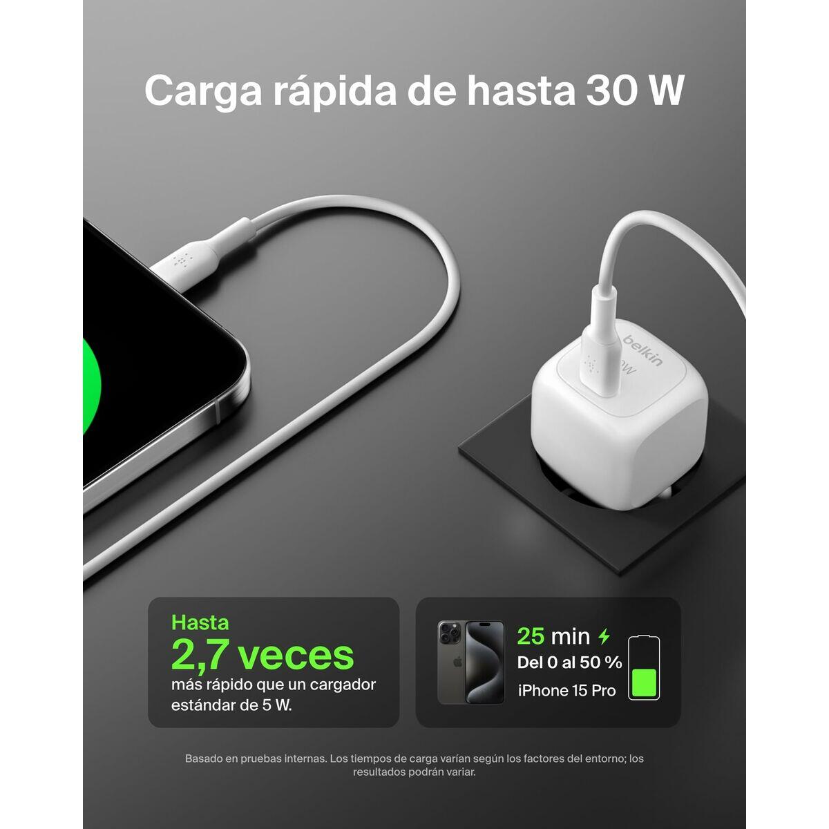 Wandladegerät Belkin WCA008KQ1MWH-B6 Kunststoff 2/2