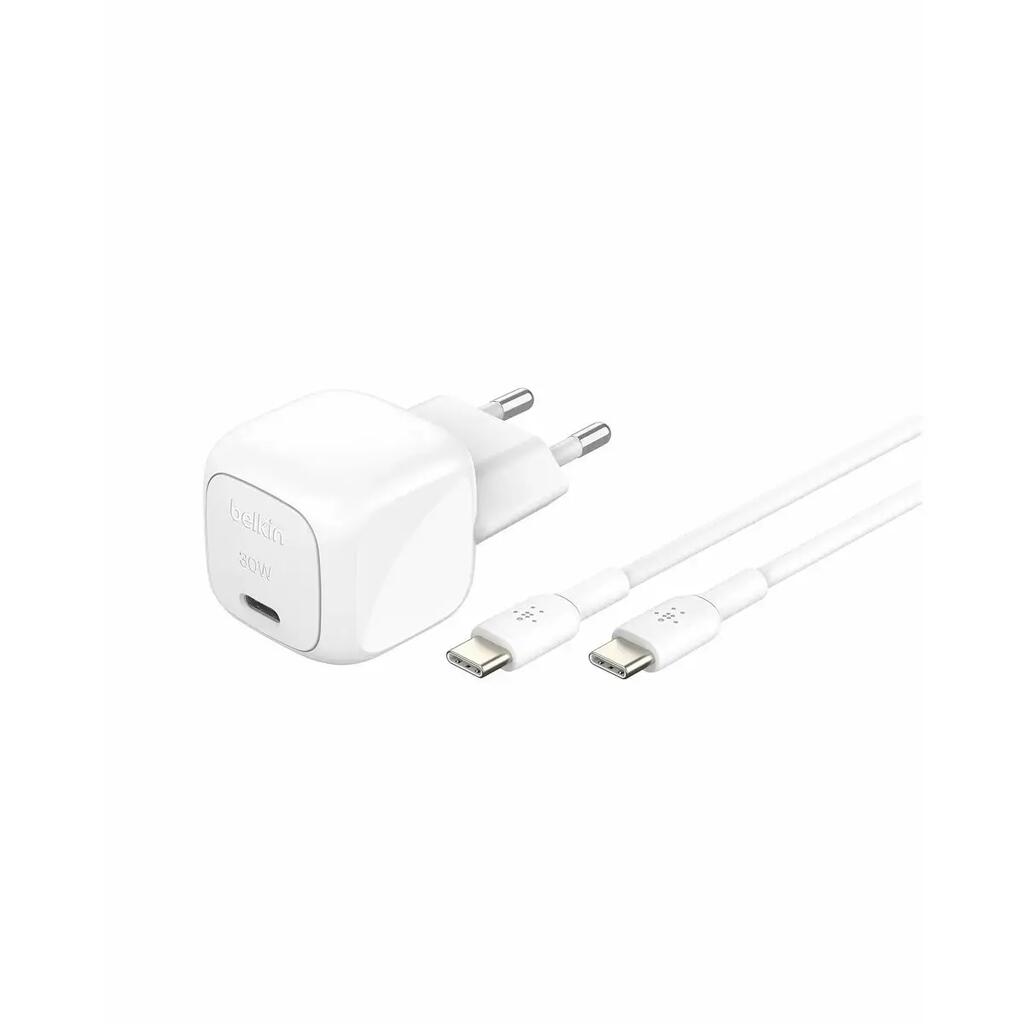 Wall Charger Belkin WCA008KQ1MWH-B6 Plastic