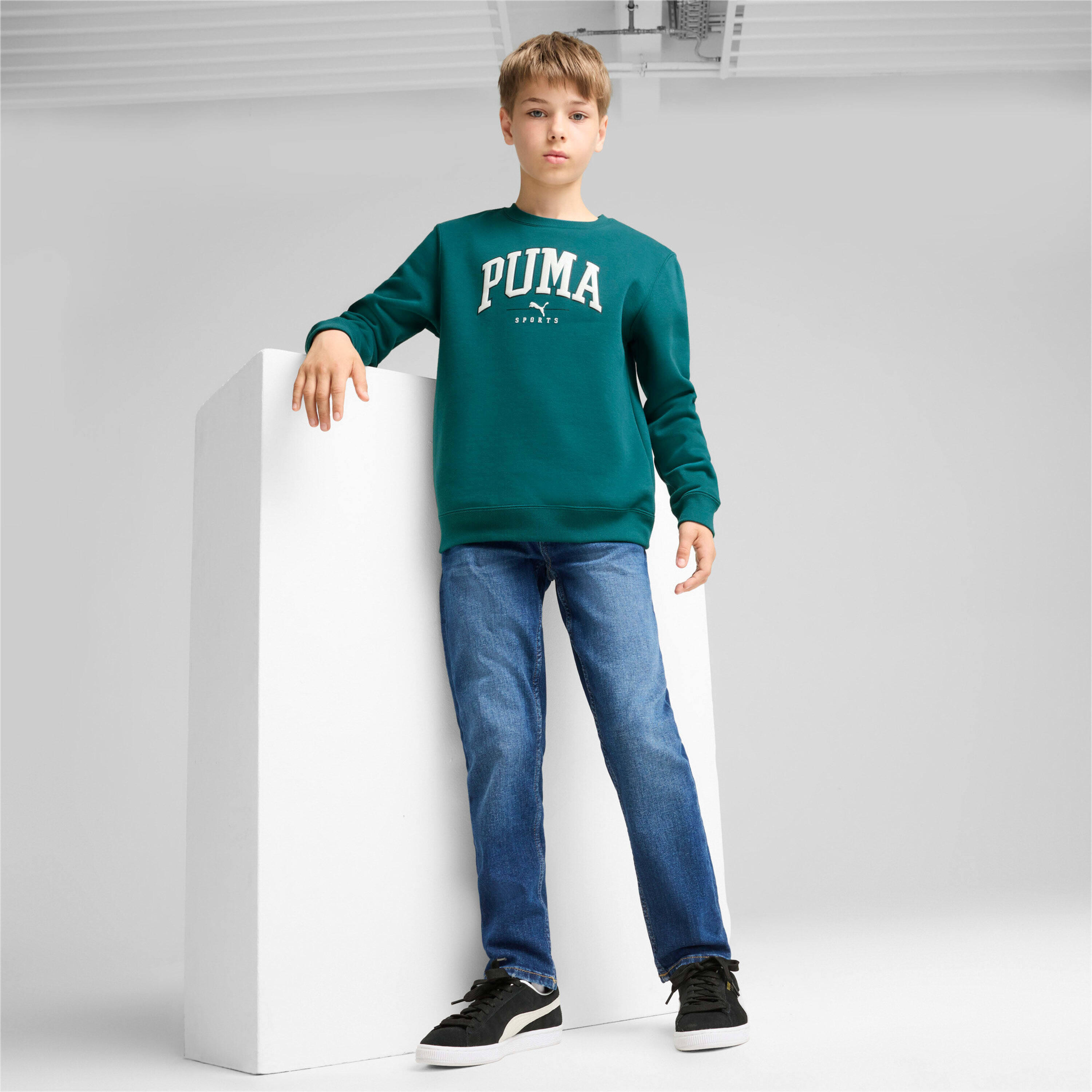 Sudadera Puma modelo 682774-22 para niños unisex 3/5